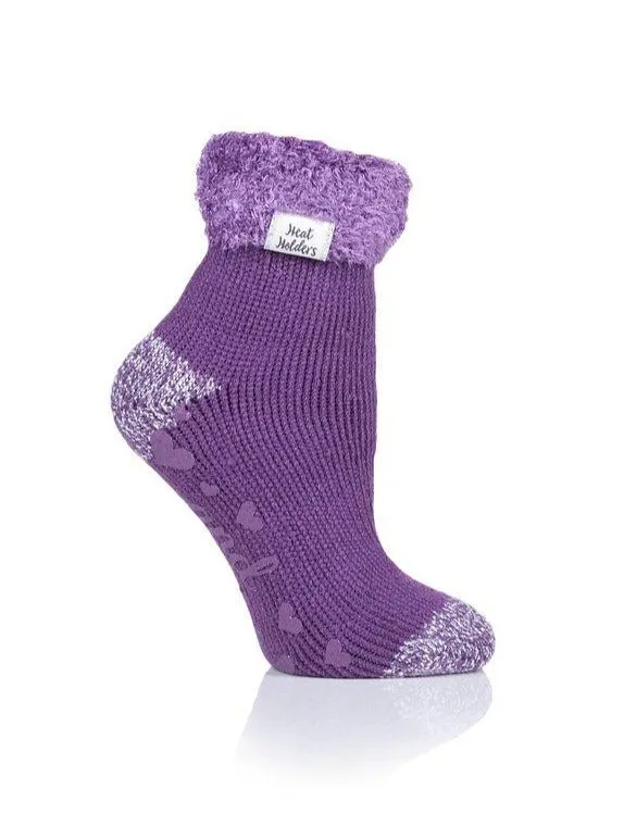 Heat Holders Lounge Sock - Twist Light Grey