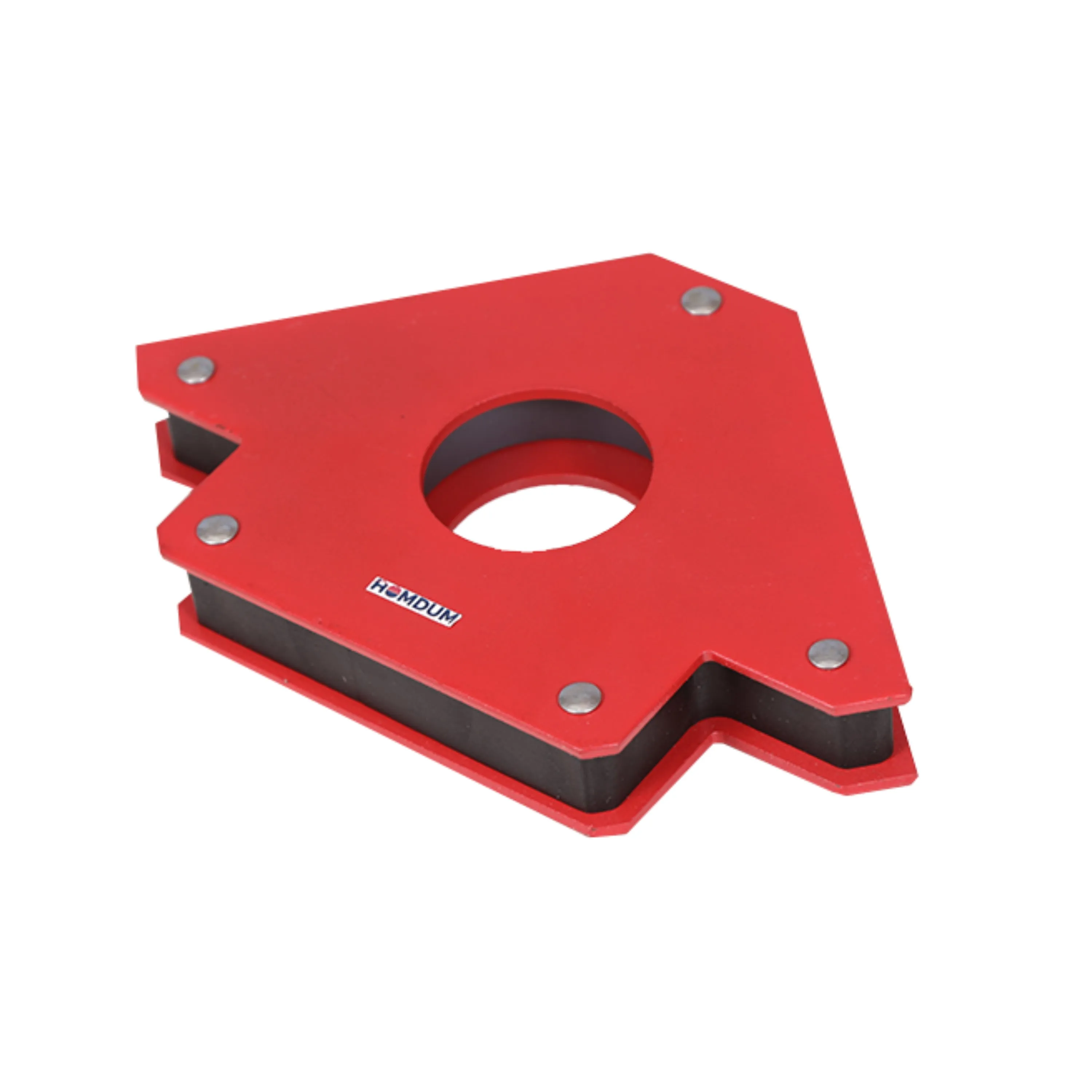 Homdum 4inch Multiangle magnetic welding holder clamps arrow type square with 22kg strong magnet pull for accurate alignment in fabrication works ( 1 Piece)
