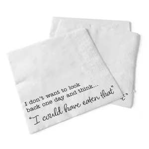 I Could Have Eaten That Cocktail Napkins