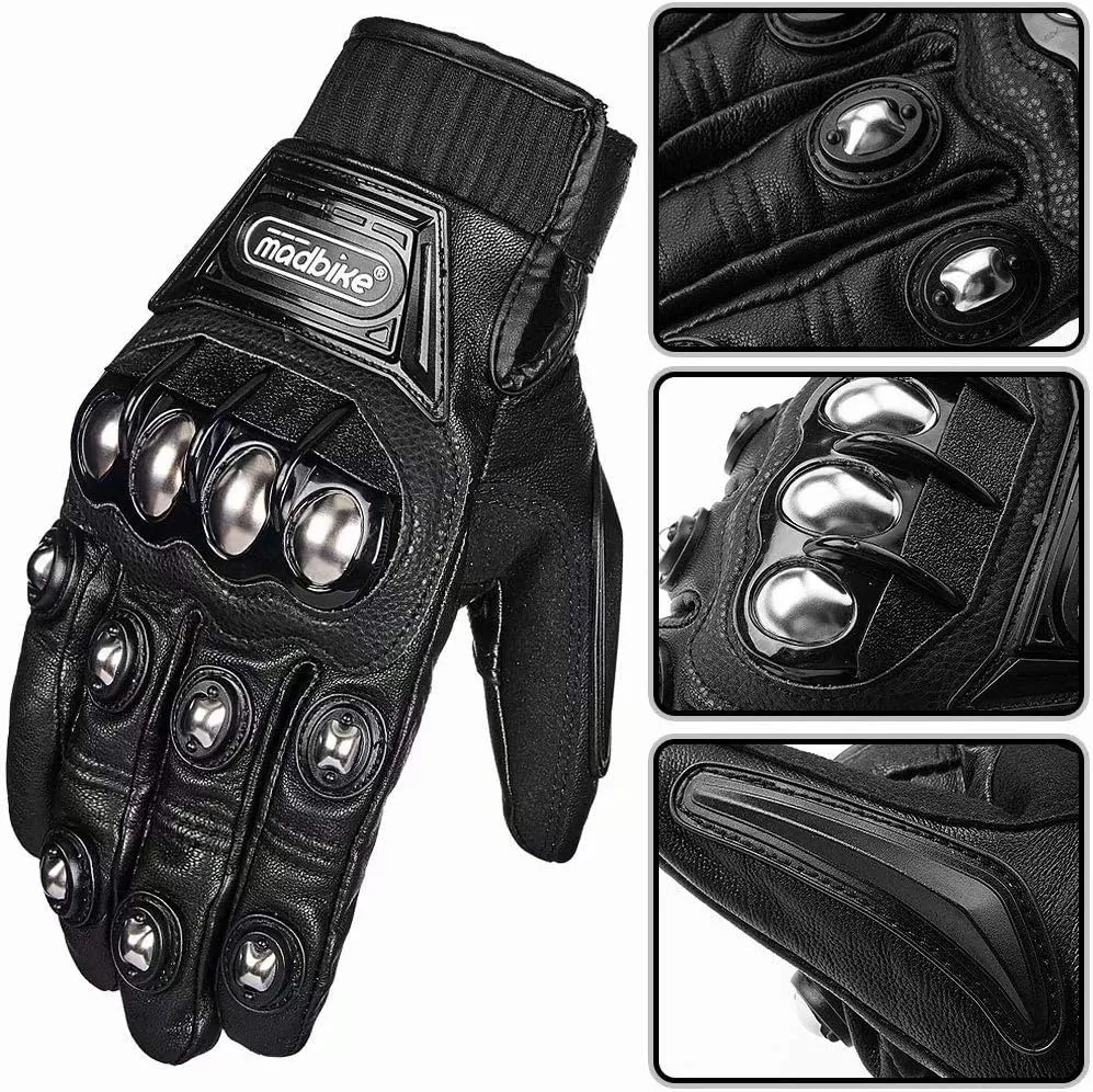 ILM Alloy Steel Touchscreen Bicycle Motorcycle Motorbike Powersports Racing Glove