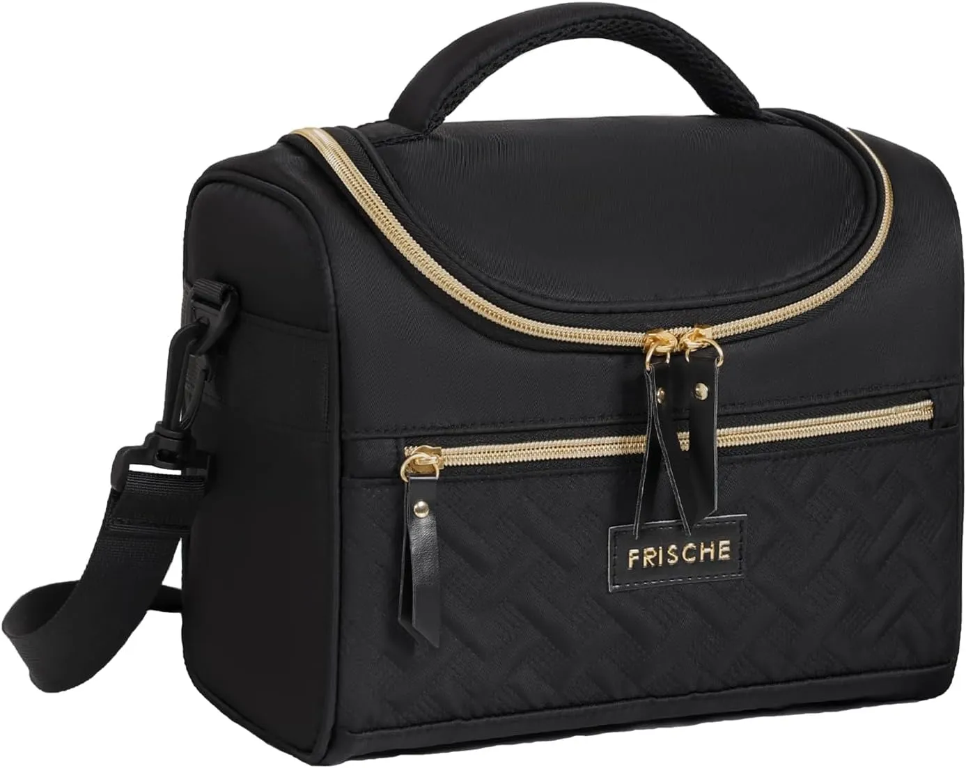 Insulated Lunch Bag for Women - Reusable Lunch Box for women - Leakproof Cooler Tote Bag Containers with Adjustable Shoulder Strap for Office Work Travel Picnic Outdoor