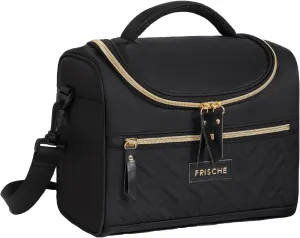 Insulated Lunch Bag for Women - Reusable Lunch Box for women - Leakproof Cooler Tote Bag Containers with Adjustable Shoulder Strap for Office Work Travel Picnic Outdoor