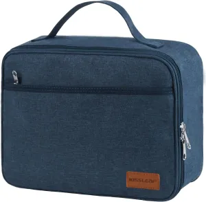 Insulated Lunch Bag - Reusable Lunch Box for Men, Women & Kids - Leakproof, Freezable Cooler for Office, School & Work