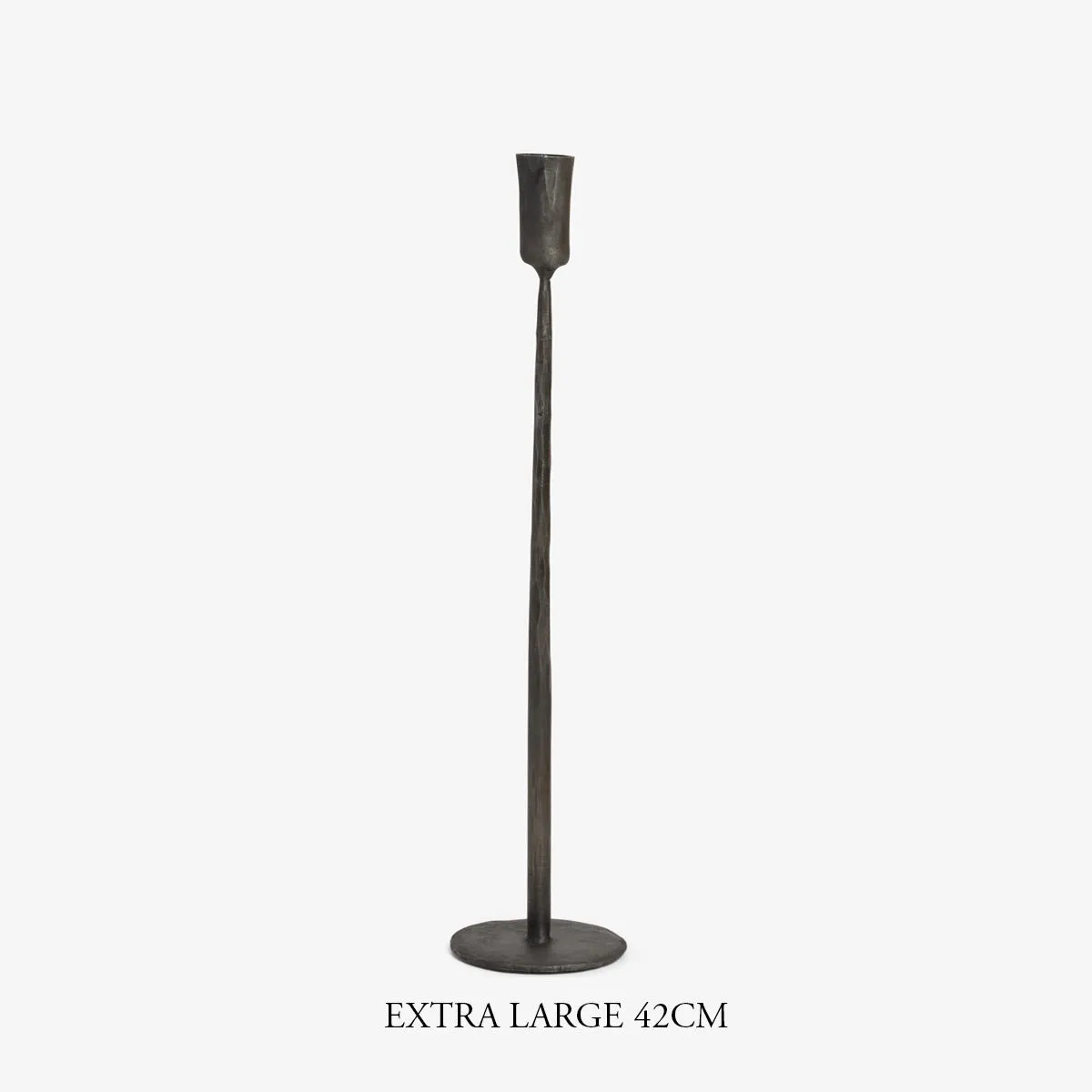 Iron Candlestick Holders (Black)