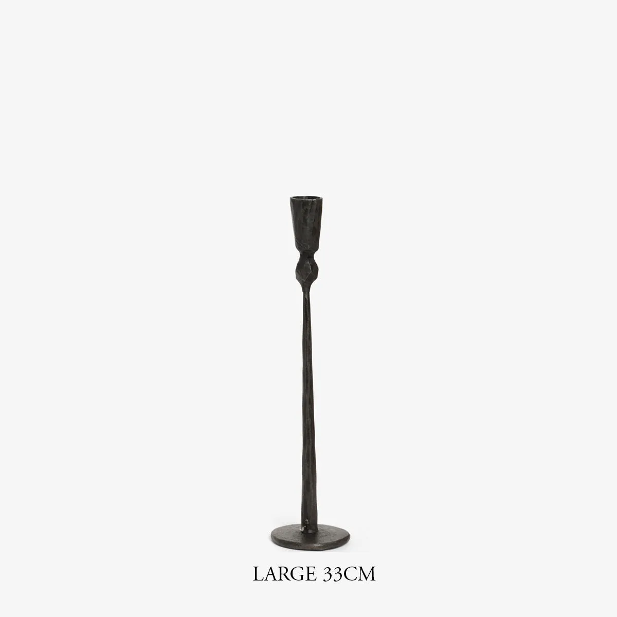 Iron Candlestick Holders (Black)