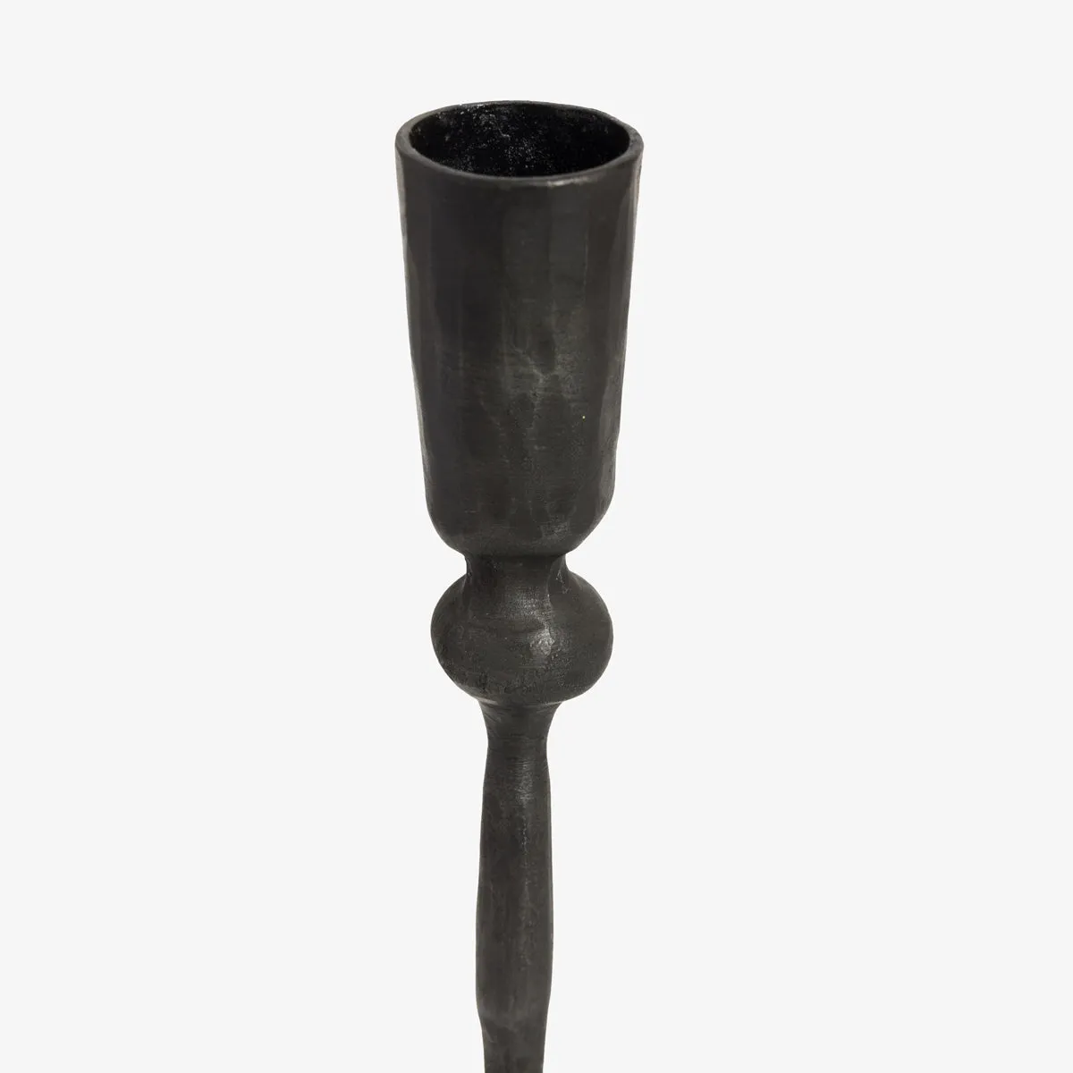 Iron Candlestick Holders (Black)