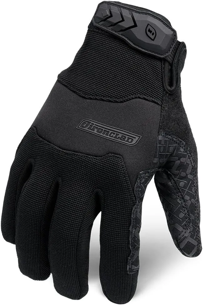 Ironclad Tactical Operator Grip Gloves,Black