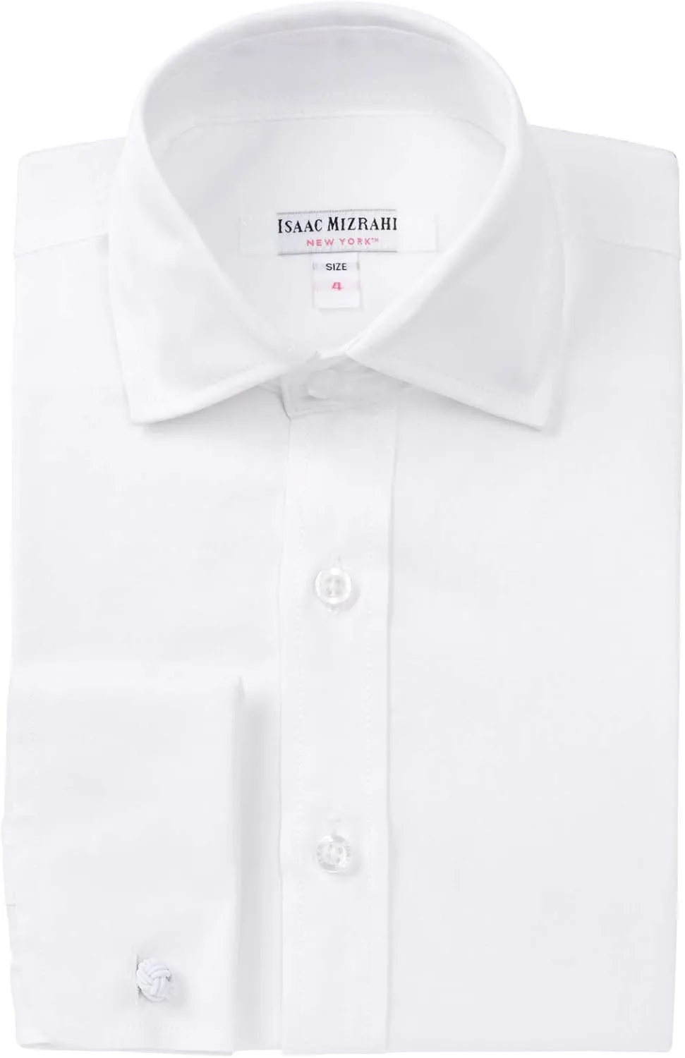 Isaac Mizrahi Boys 100% Cotton Twill Dress Shirt - (Available in Many Styles)