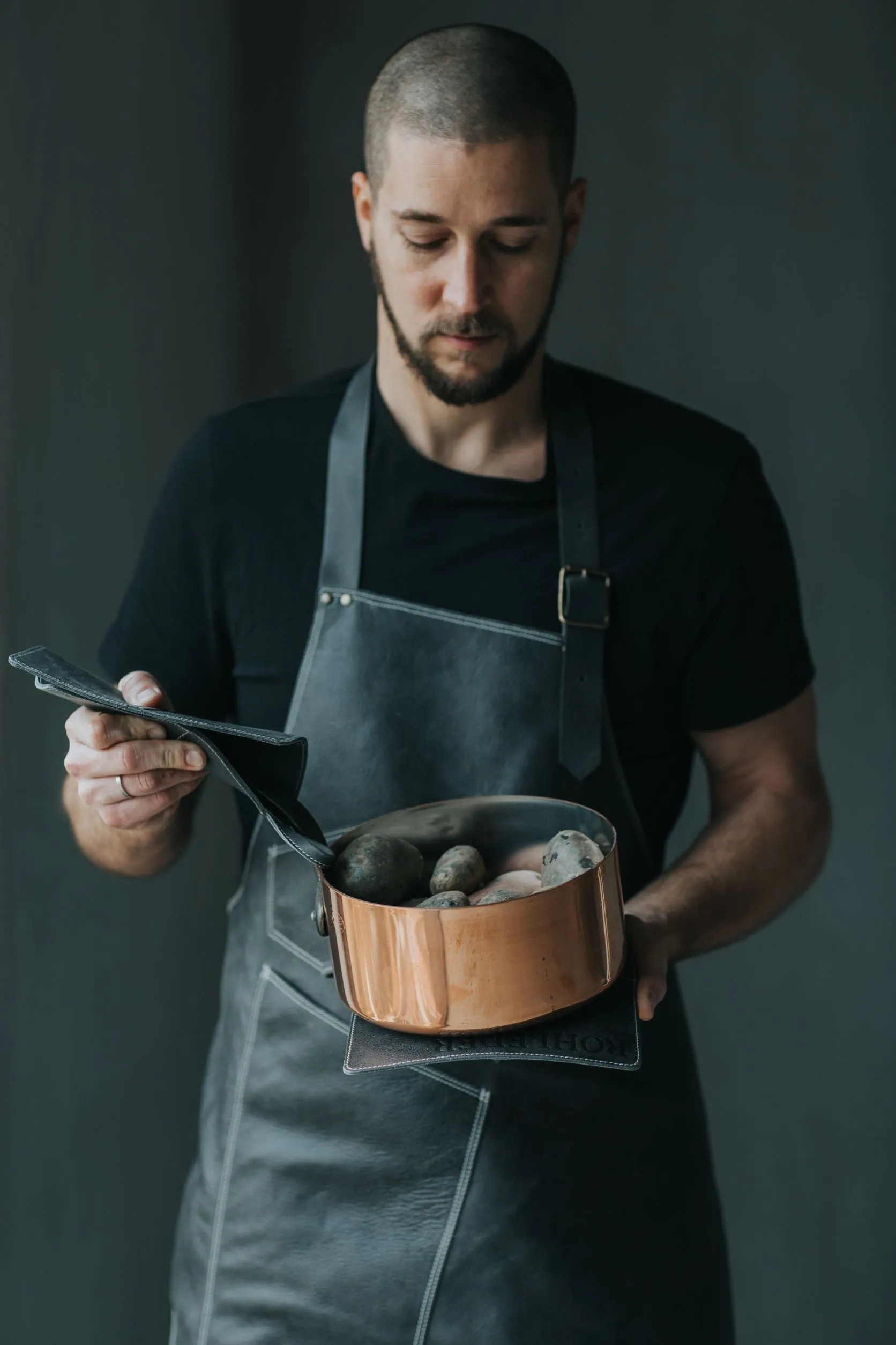 Italian Cowhide Pot Holders
