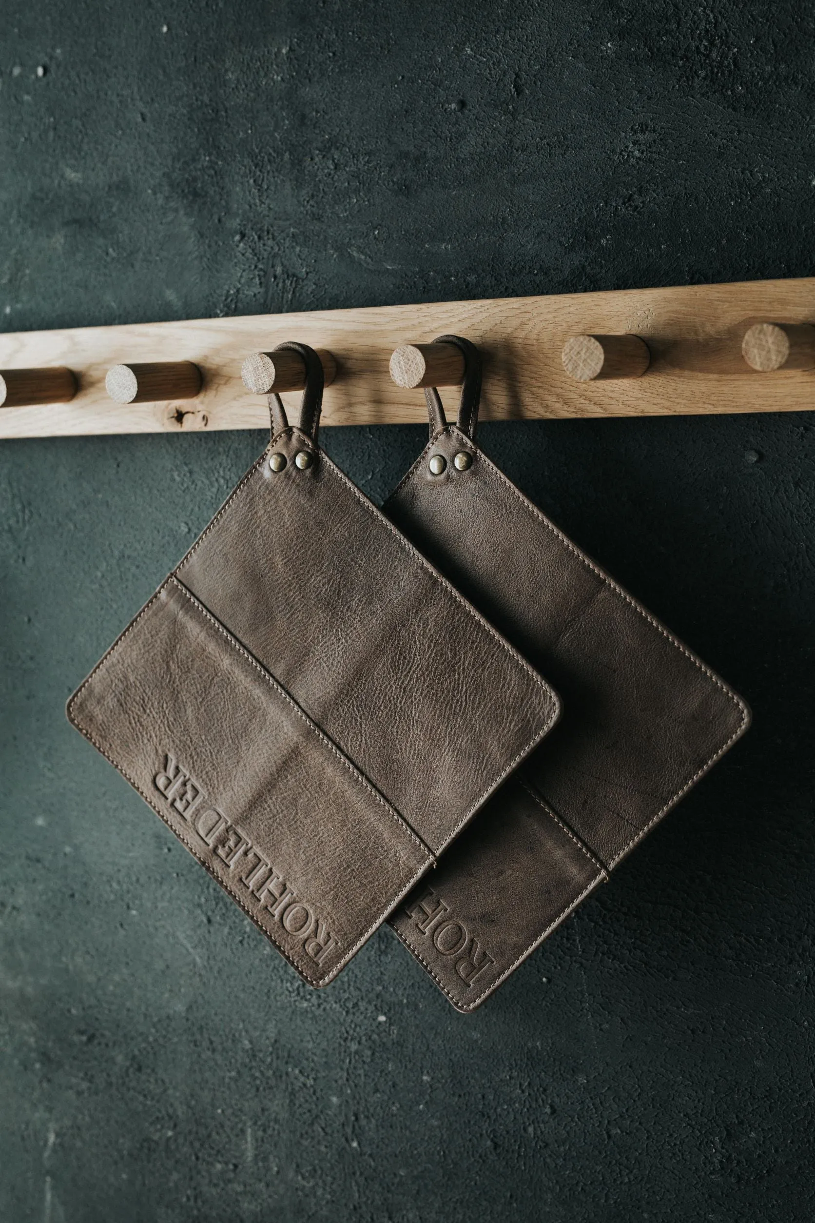Italian Cowhide Pot Holders