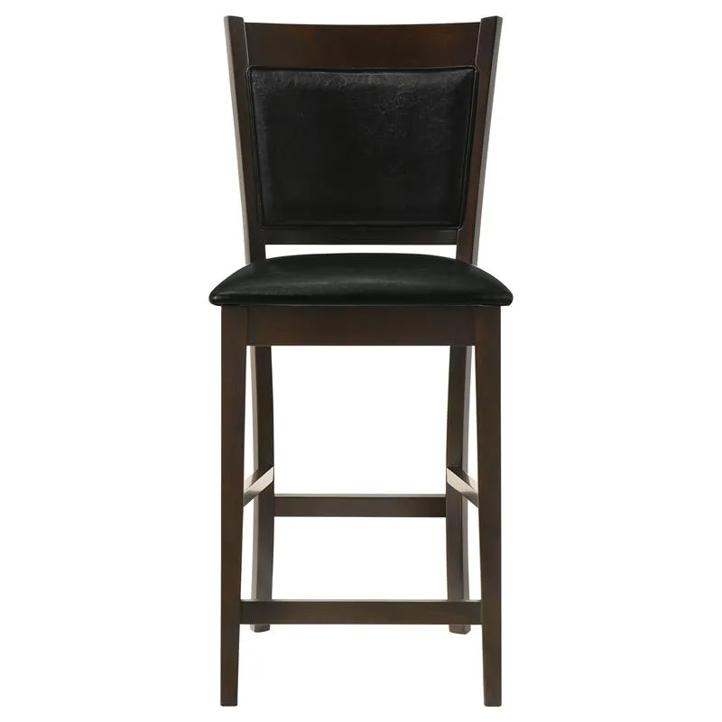 Jaden 5-piece Dining Room Set Espresso and Black - 100958-S5