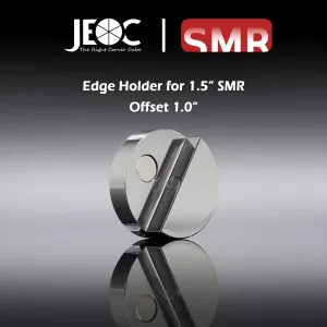 JEOC Magnetic Edge Holder for 1.5" Spherically Mounted Retro-Reflector (SMR), 1" offset, 1.5" Edge Ball Probe Seat, Laser Tracker SMR Edge Nest
