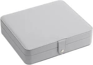Jewelry Box Jewelry Boxes Jewelry Box for Women Soft Leather Watch Display Storage Case Jewelry Organizer Boxes Jewelry Case Jewelry Organizer(A)