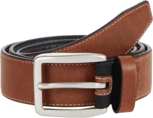 Johnston & Murphy Men's XC4 Sport Casual Belt - Leather with Silver Buckle