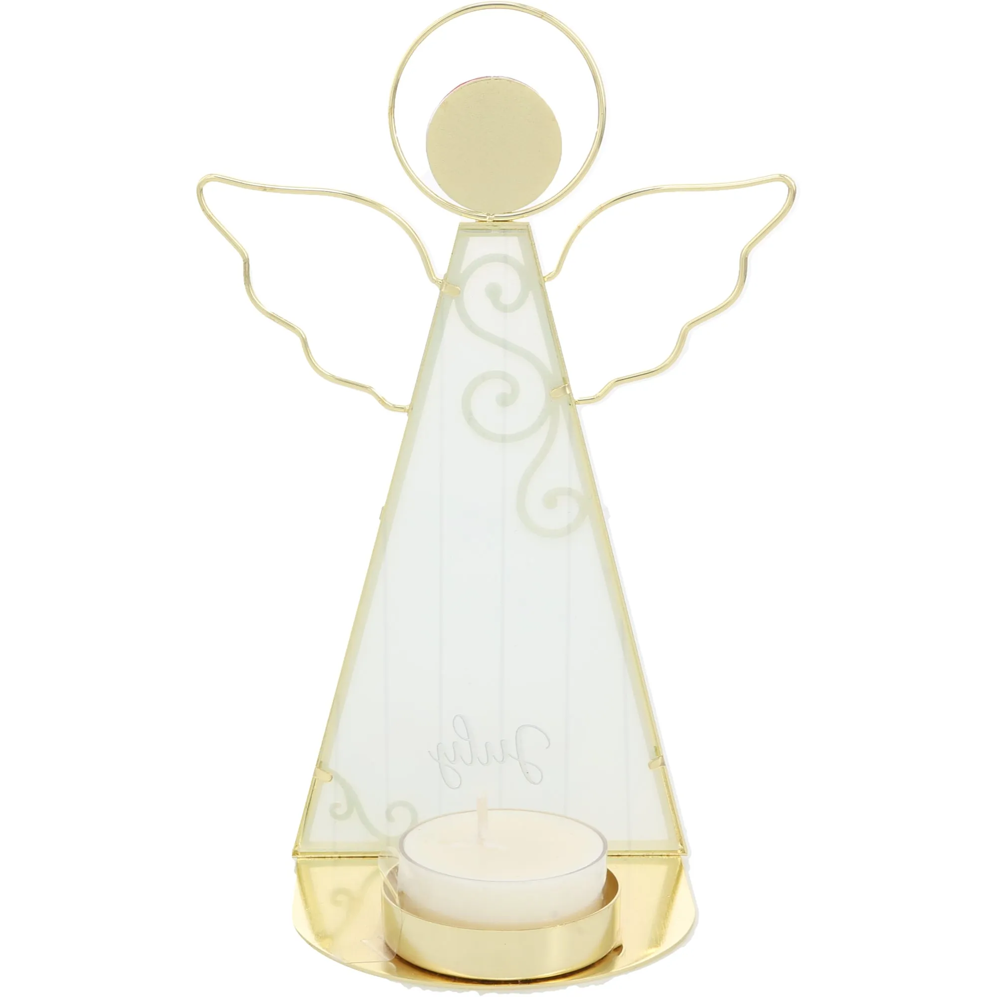 July 6.5" Monthly Angel Tea Light Holder
