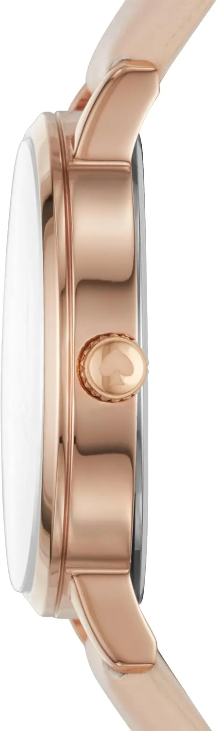 Kate Spade New York Metro Women's Watch with Stainless Steel Bracelet or Leather Band; Novelty Women's Watch