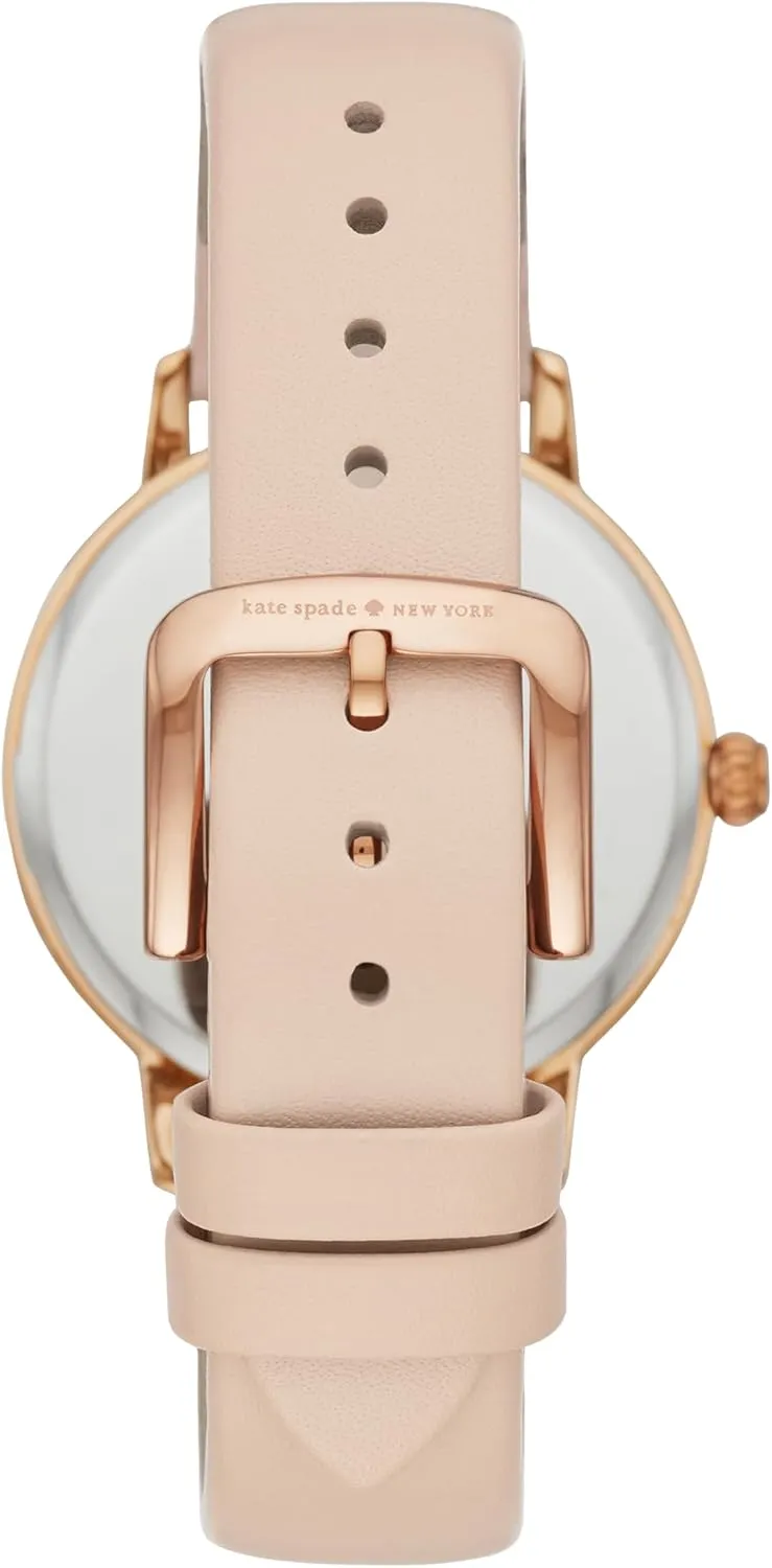Kate Spade New York Metro Women's Watch with Stainless Steel Bracelet or Leather Band; Novelty Women's Watch