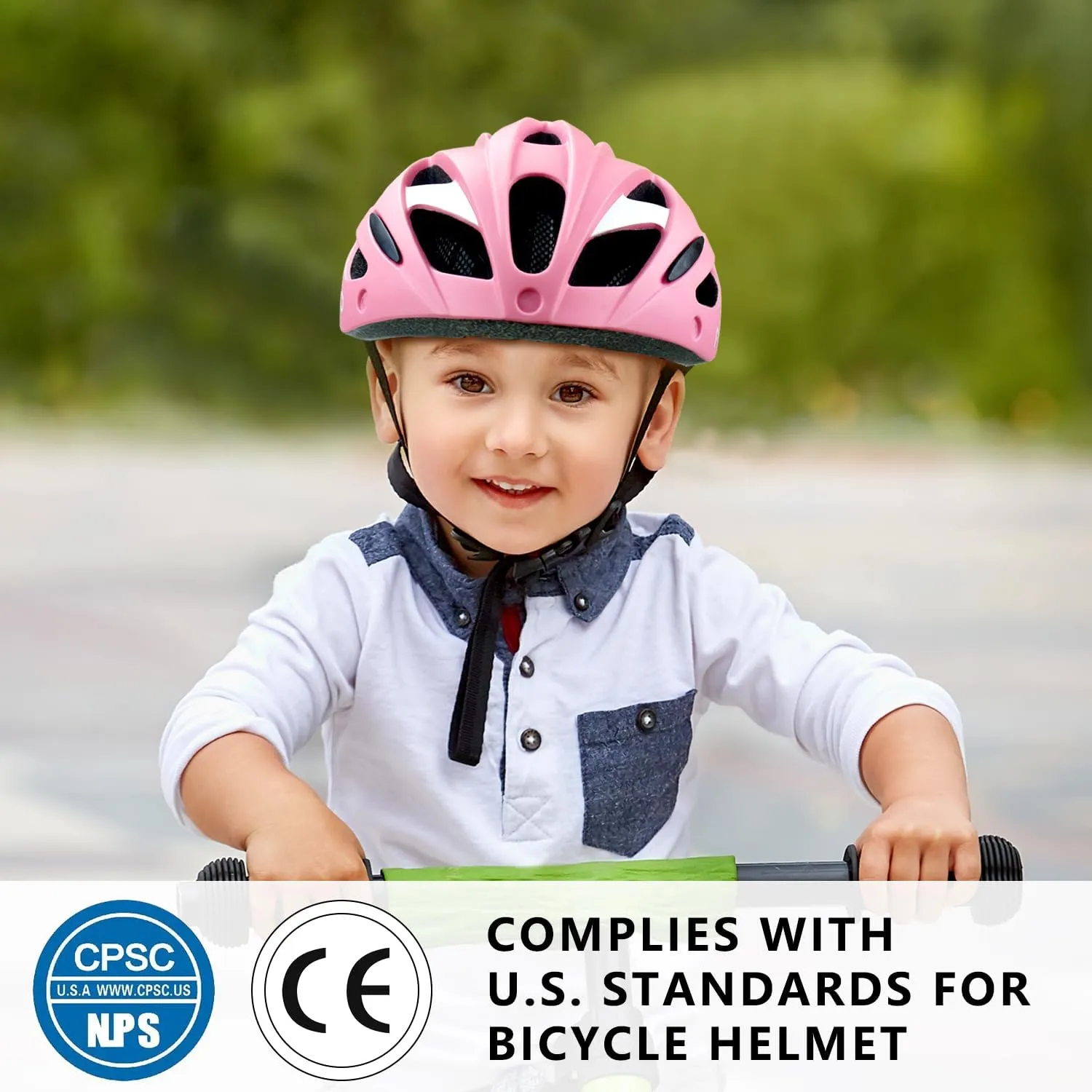 Kids Bike Helmet Boys Bike Helmet with Goggles, Adjustable Youth Bikes Helmets, Bicycle Cycling Roller Skating Skateboard Helmet for Boys Girls