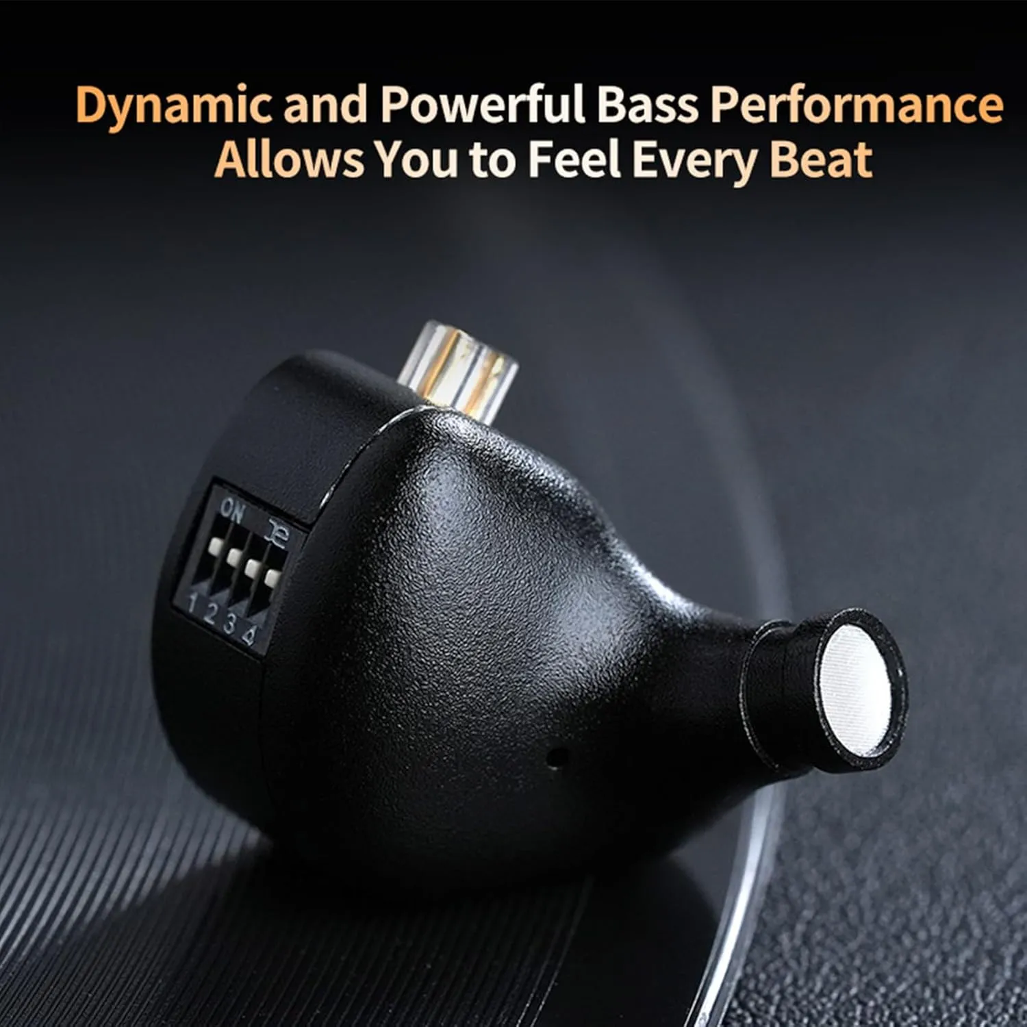 KZ ZS12 PRO X in Ear Monitor IEM for Gaming Headphones,1DD 5BA Hybrid Wired Earbuds,KZ Earphones,Best in Ear Headphones with 2PIN Cable for Audiophile (Dark Black,Tunable Version, with Microphone)
