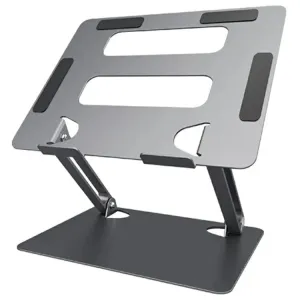 L303 Aluminum Alloy Adjustable Tablet Stand for Devices Up To 17.3 Inch Foldable Cooling Laptop Riser