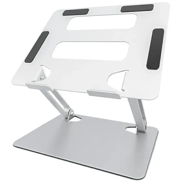 L303 Aluminum Alloy Adjustable Tablet Stand for Devices Up To 17.3 Inch Foldable Cooling Laptop Riser