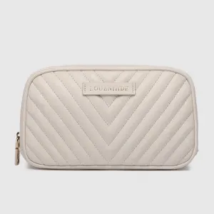 Lacey Quilted Makeup Bag