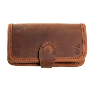 Leather Ammo Pouch for 6 Rounds 12 Gauge – Classic Design