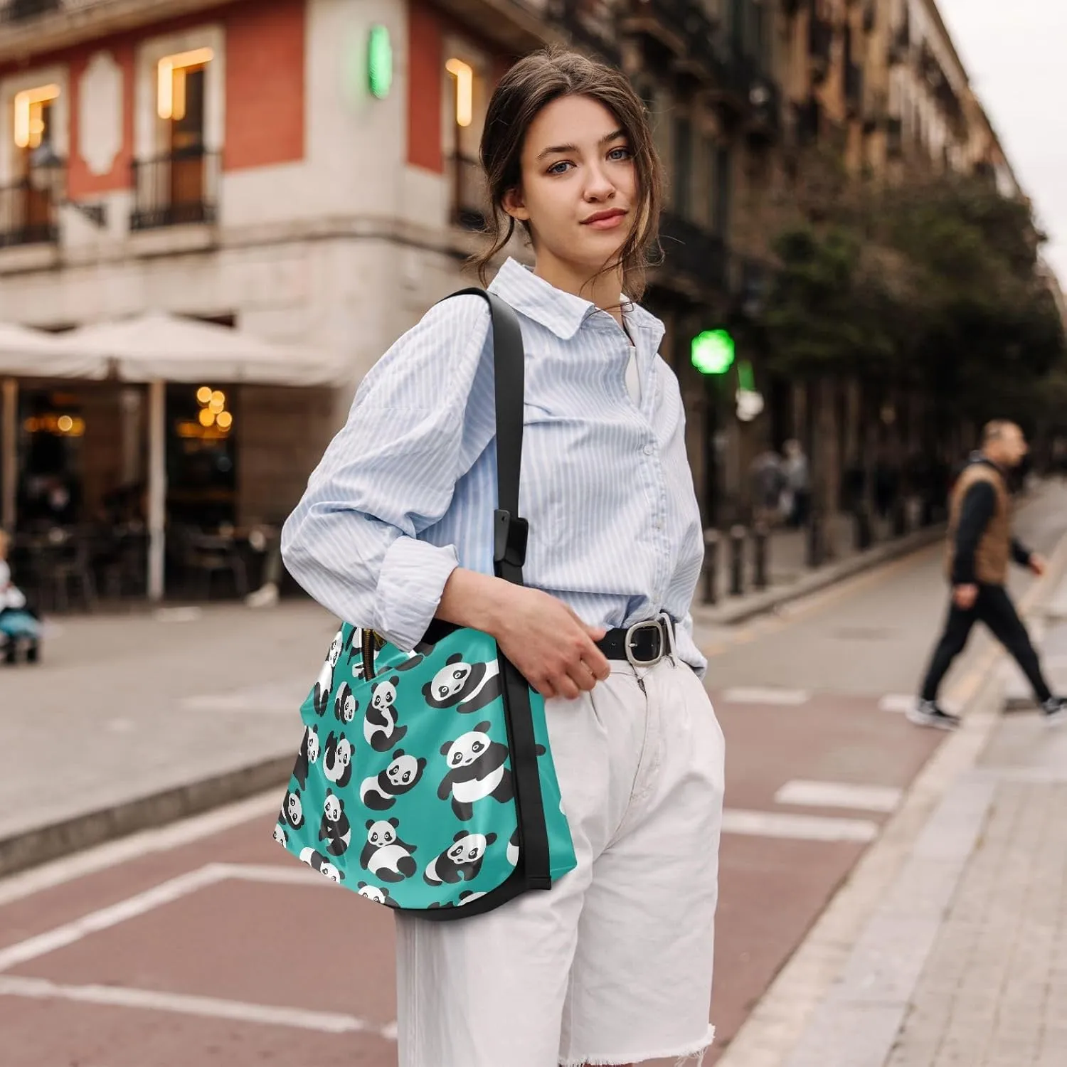 Leather Crossbody Bag for Women,Leather Crossbody Purse Leather Tote Bag Lady Shoulder Bag