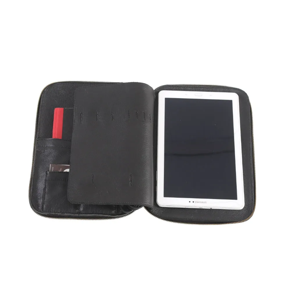 Leather iPad Pouch