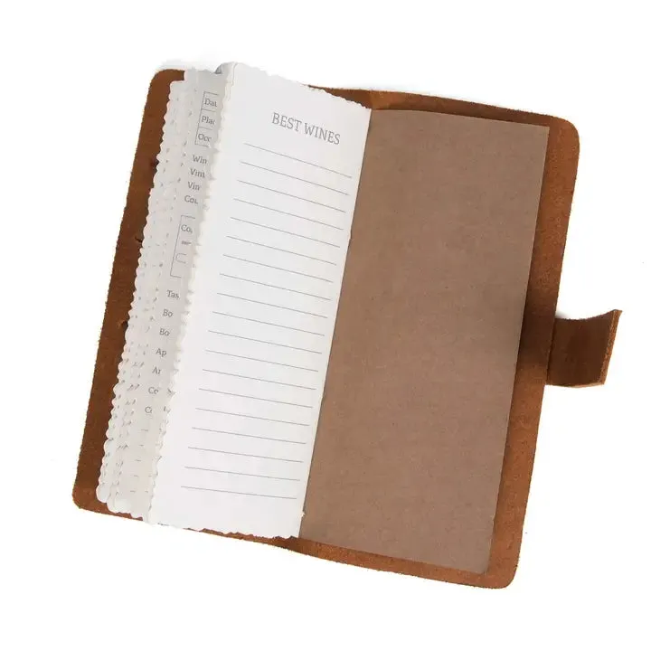 Leather Wine Log