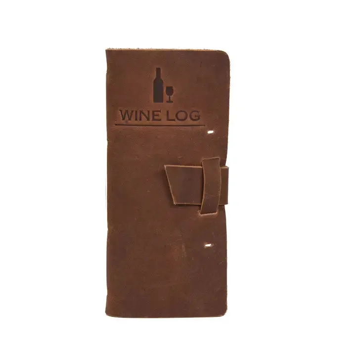 Leather Wine Log