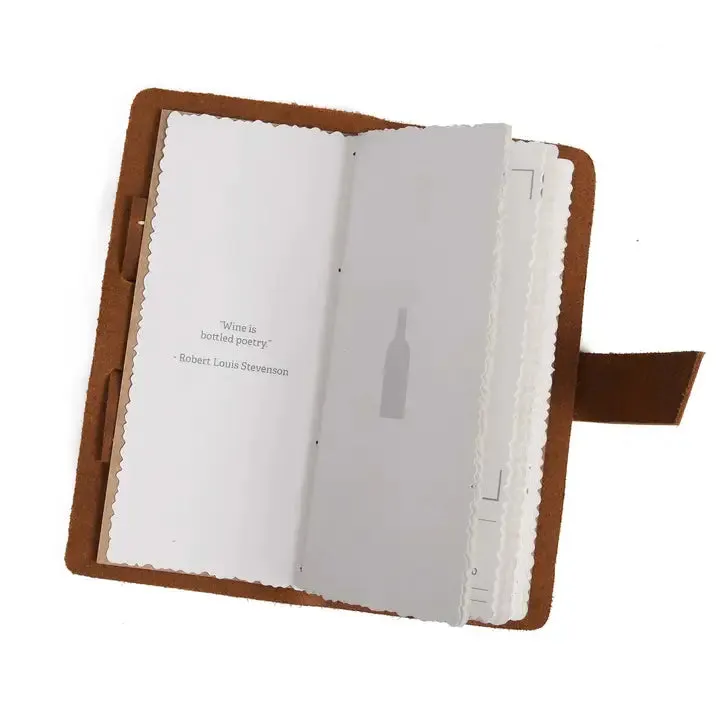 Leather Wine Log