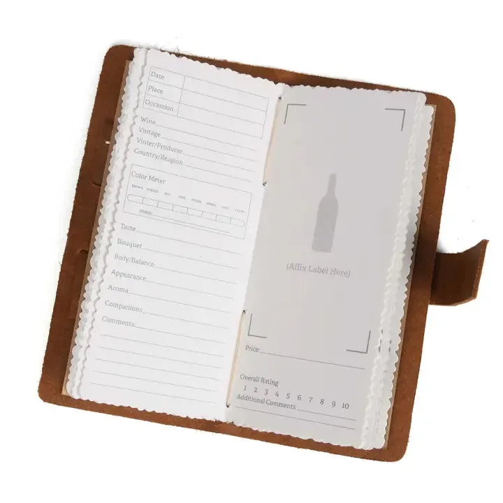 Leather Wine Log