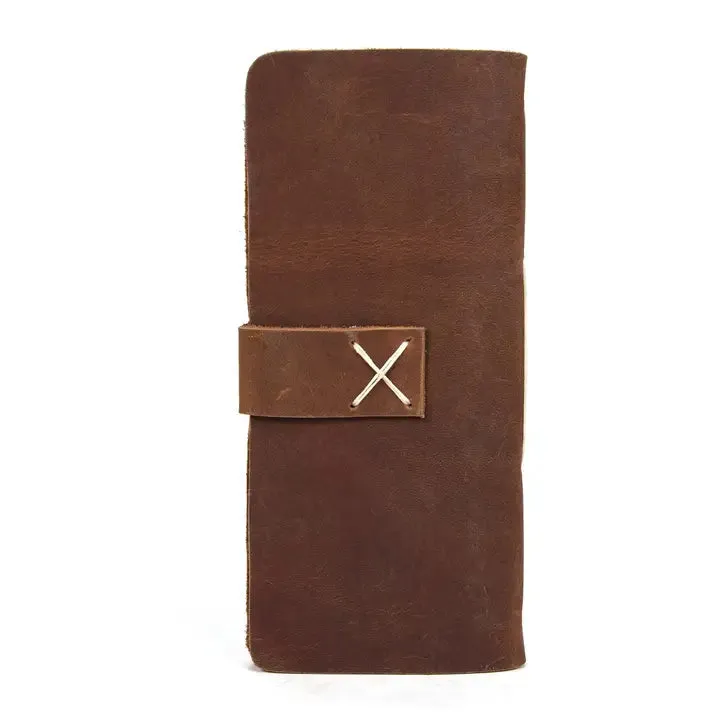 Leather Wine Log