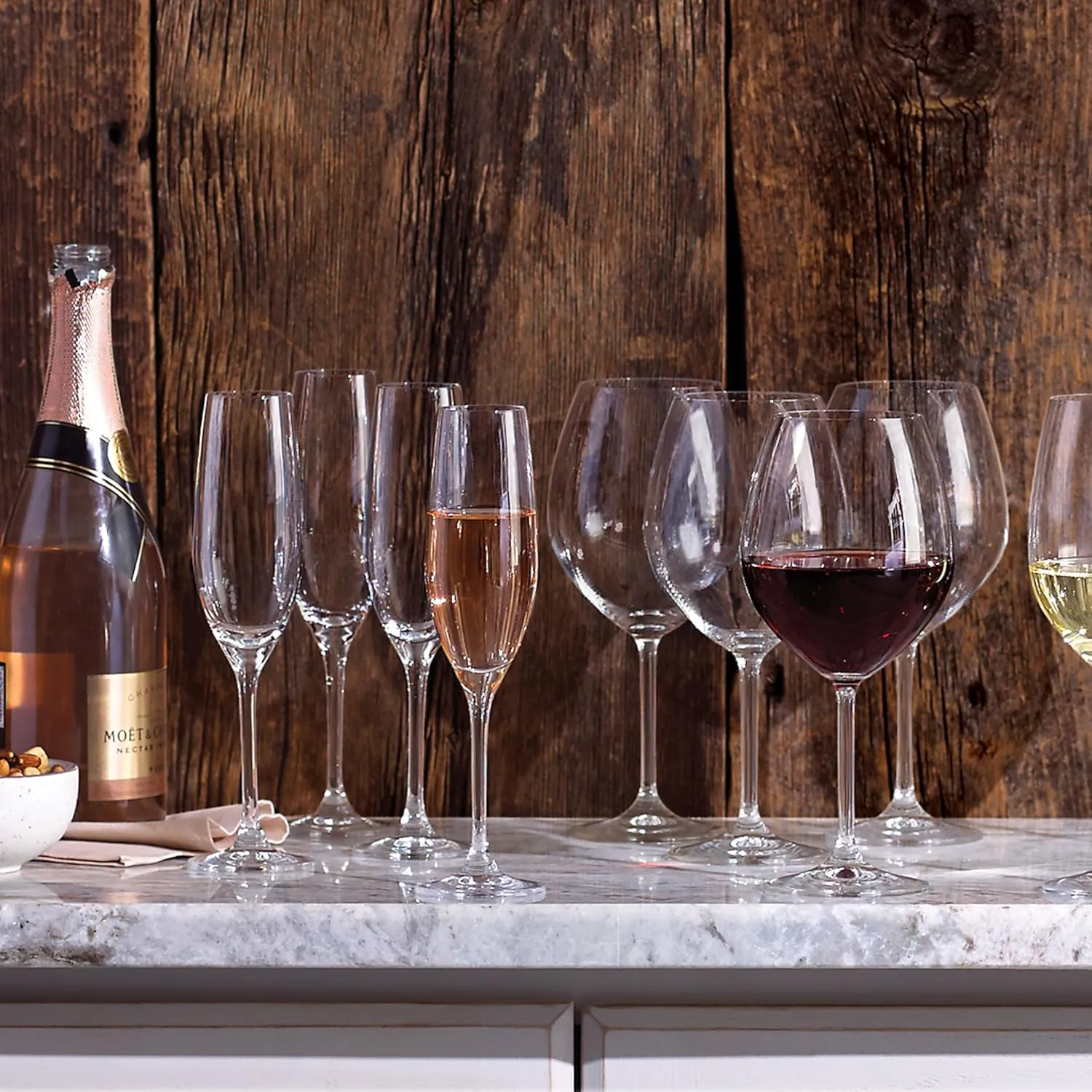 Lenox 831664 Tuscany Classics Red Wine Glass Set, Buy 4 Get 6