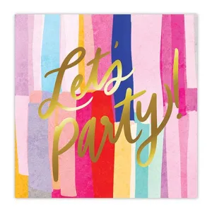 Let's Party Cocktail Napkins