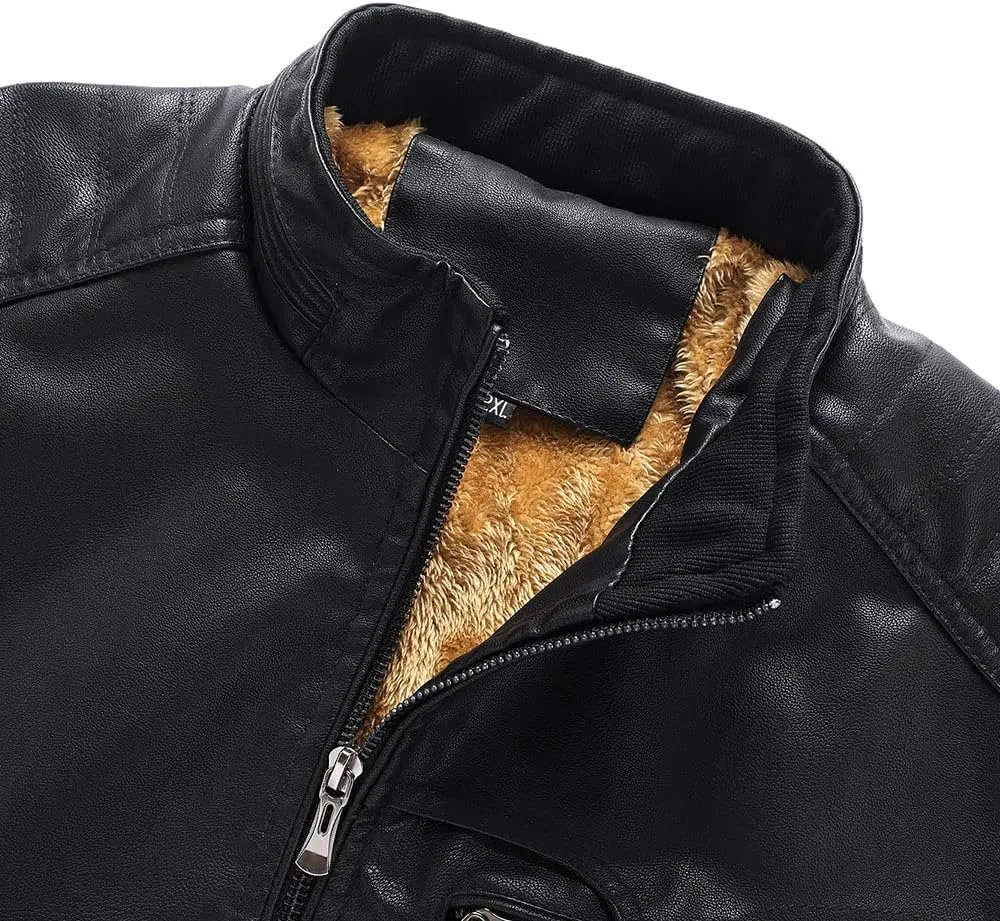 Let's Rock, Fast and Hard, Born to be Free, Music Skull Rocker, Motorcycle Custom Men PU Leather Vest Jacket