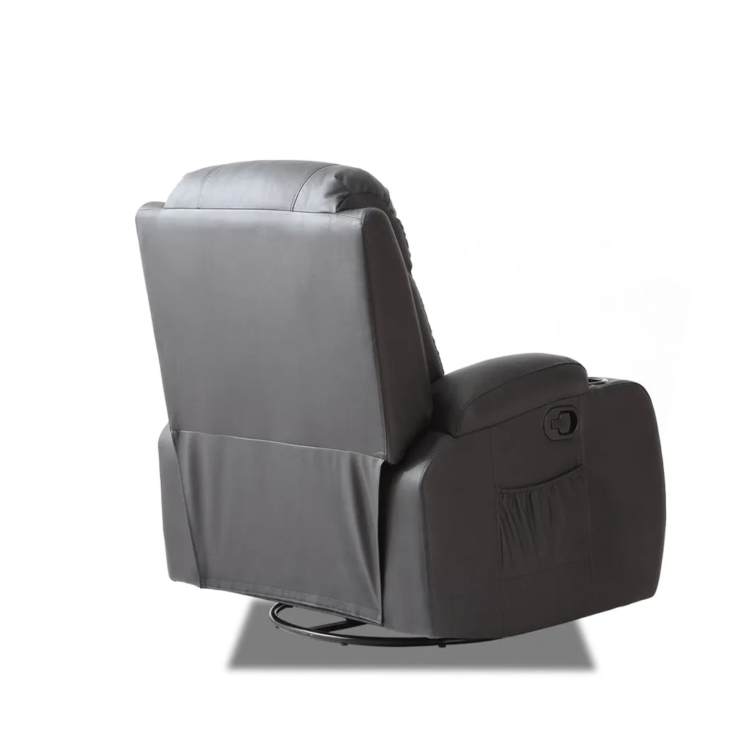 Levede Massage Sofa Chair Recliner 360
