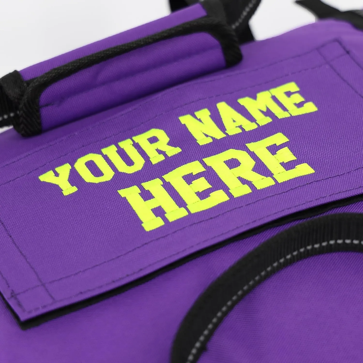 Lightning X Customizable Large EMT Medic First Responder EMS Trauma Jump Bag w/Embroidered Name - PURPLE