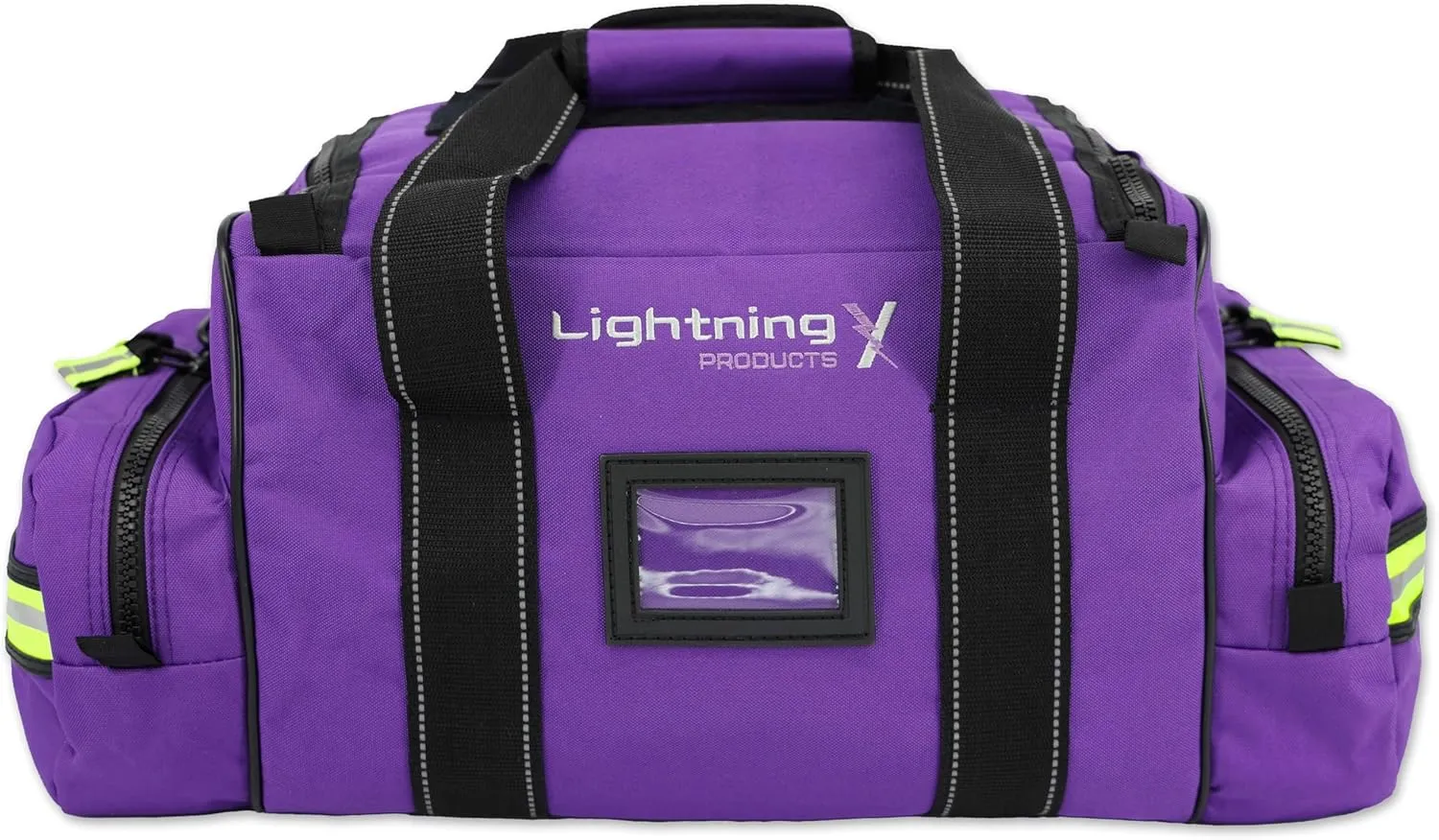 Lightning X Customizable Large EMT Medic First Responder EMS Trauma Jump Bag w/Embroidered Name - PURPLE