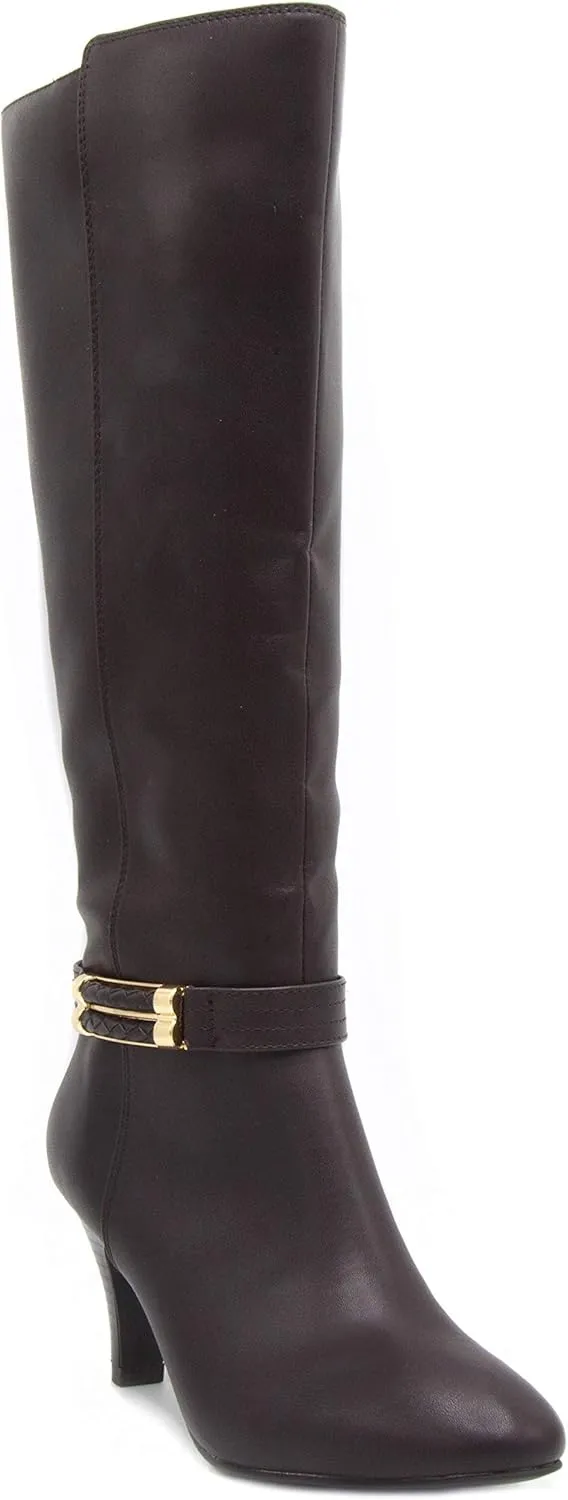 London Fog Womens Event Heeled Dress Boot
