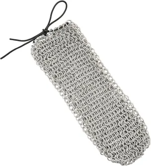 Lord of Battles Chainmail Wine Bottle Bag | Aluminium Butted Chainmail Bag