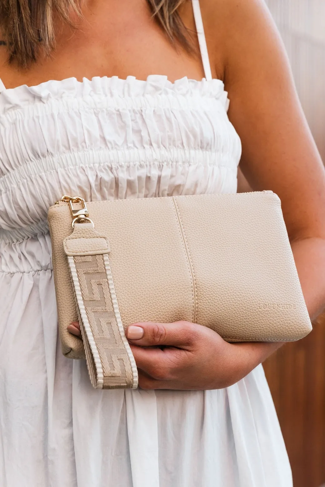 Louenhide Mimi Clutch Biscotti