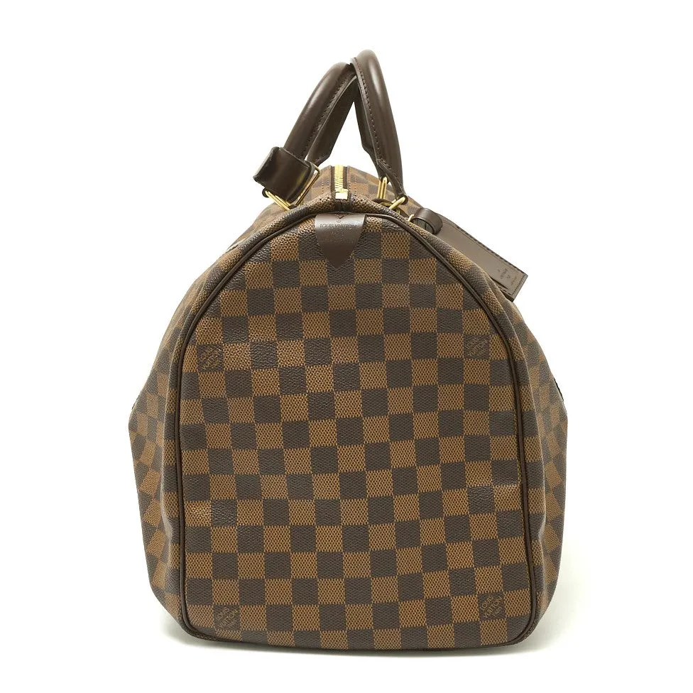 Louis Vuitton Damier Ebene Keepall 50 Travel Bag