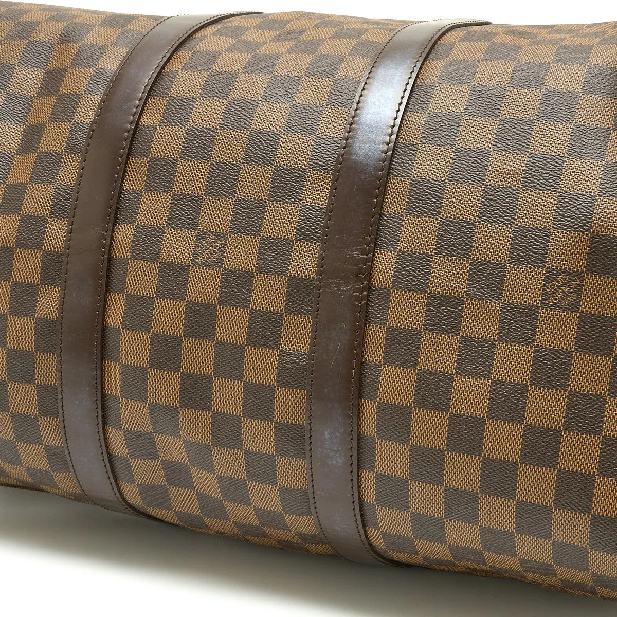 Louis Vuitton Damier Ebene Keepall 50 Travel Bag