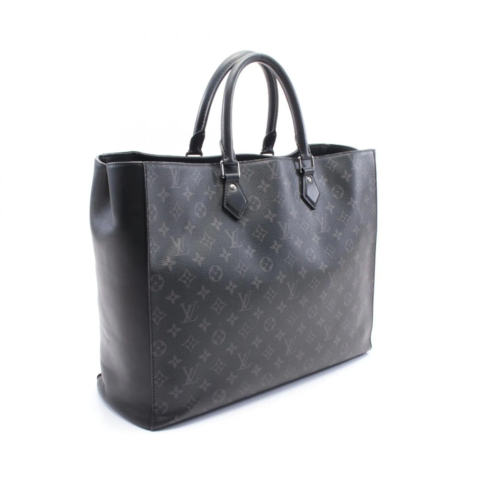 Louis Vuitton Monogram Eclipse Leather PVC Tote Bag