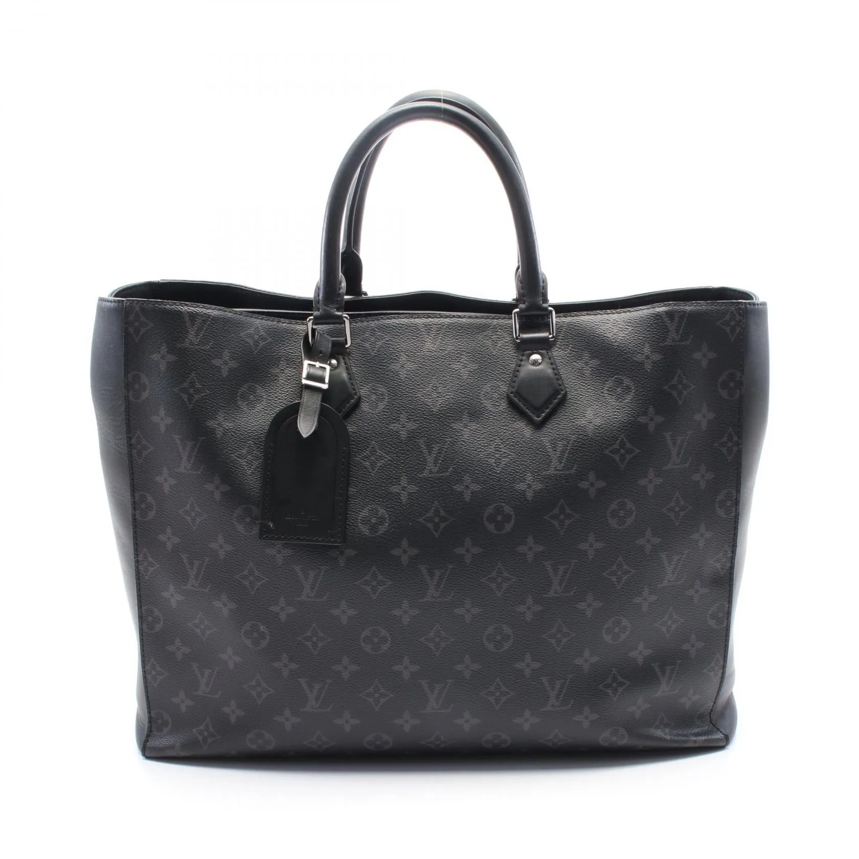 Louis Vuitton Monogram Eclipse Leather PVC Tote Bag