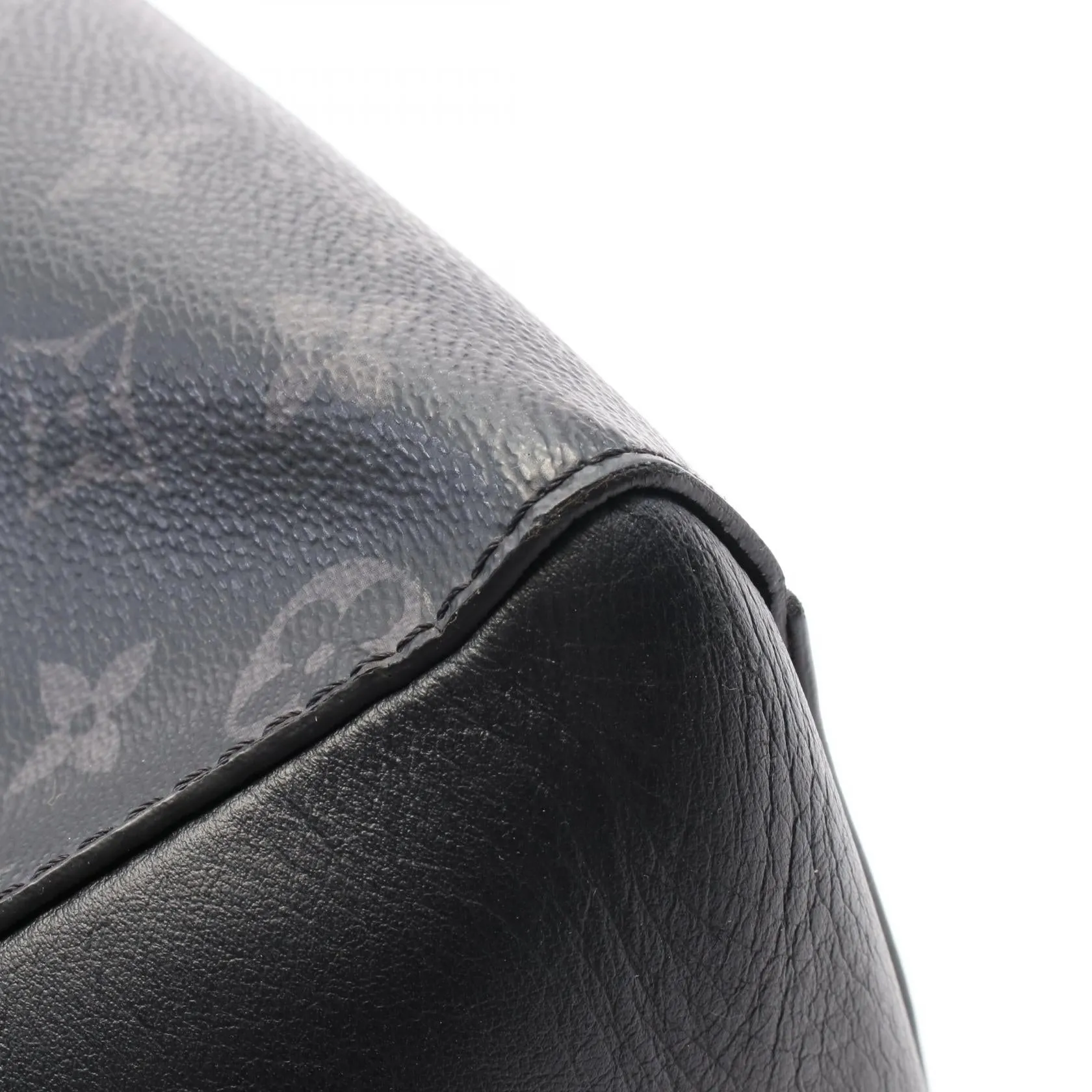 Louis Vuitton Monogram Eclipse Leather PVC Tote Bag