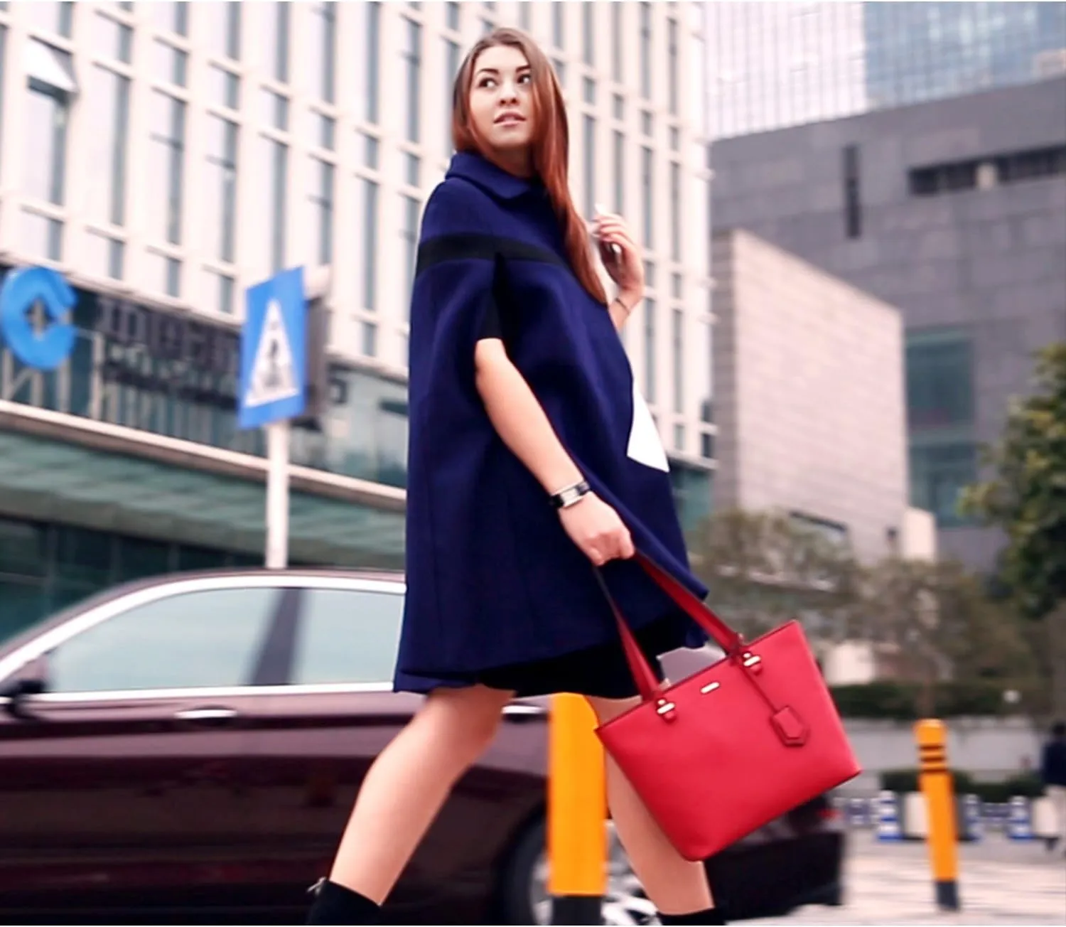 LOVEVOOK Handbags for Women Shoulder Bags Tote Satchel Hobo 3pcs Purse Set