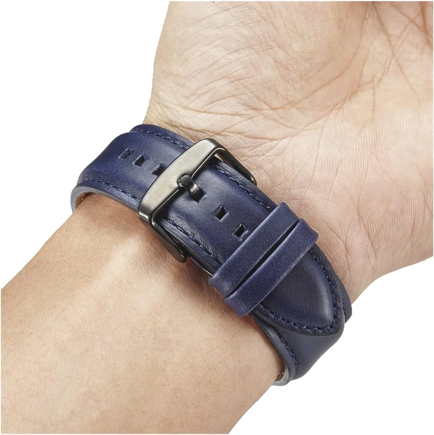 Luxurious Leather Watch Band For DW watchband For Daniel Watch Strap For Wellington Wrist Belt Black Clasp